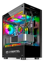 Comprar Case Gamer Cybertel Poseidon Cbx C5000 3 Fan Doble Ring 3.0