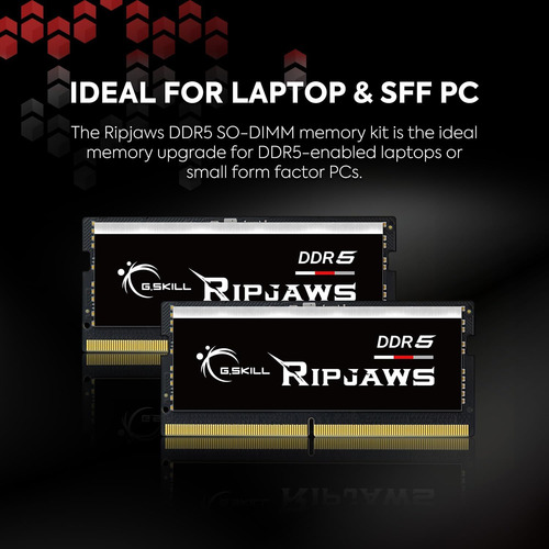 G.skill Ripjaws Ddr5 So-dimm Series Ddr5 Ram 64 Gb (2 X 32..