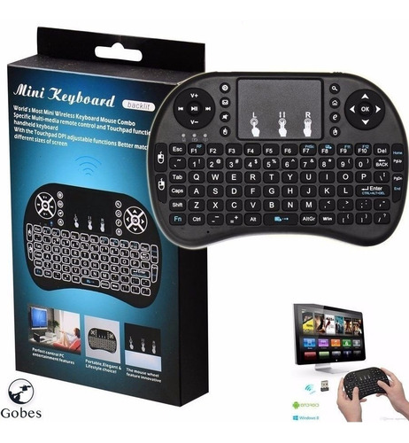 Mini Teclado Inalambrico Android 2.4g Smart Box Tv Touchpad