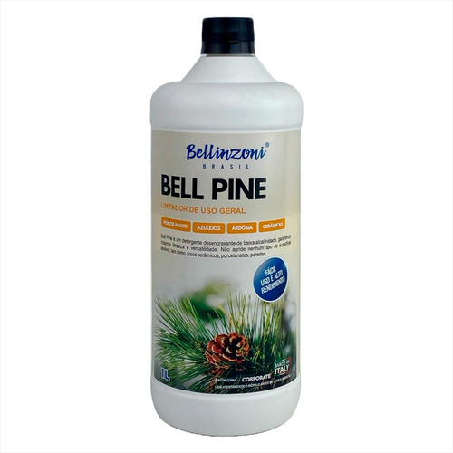 Detergente Concentrado Limpador Uso Geral Bell Pine 1 Litro