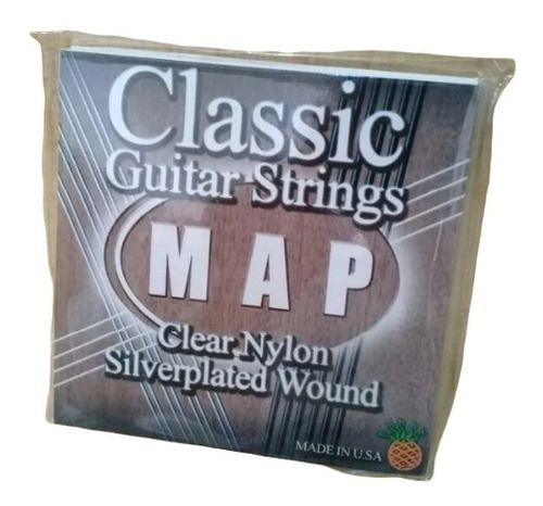 Set De Cuerdas Para Guitarra Clásica Acústica Marca Map