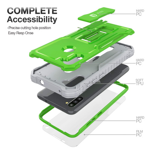Fito Para Samsung Galaxy A11 Case, Case Pesado A Prueba De