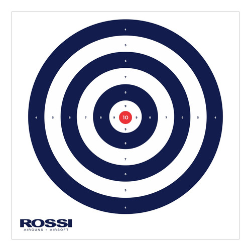 Pistola .22 Rossi Beeman 5.5mm Com Mira + Chumbinhos + Alvos
