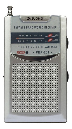 Radio Portatol Suono Am/fm Pbp-201