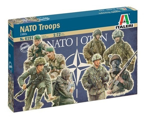 Nato Troops 1980s  By Italeri # 6191  1/72 