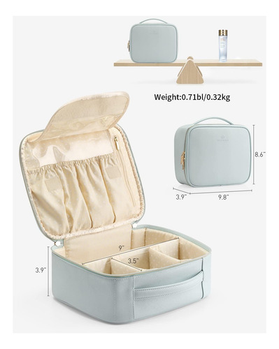 Organizador De Viaje De Maquillaje - Bolsa Ajustable En Cuer