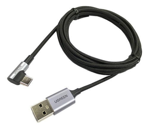 Ugreen Cable De Datos Cargador Usb A A Tipo C 90° 2m 