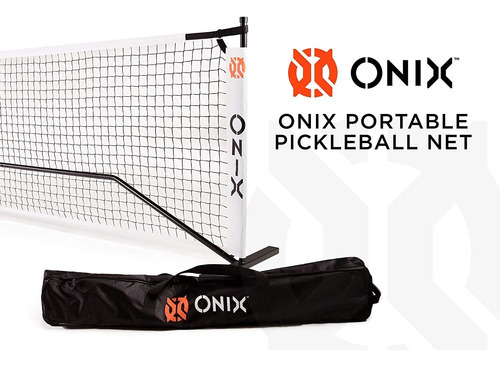 Onix Pickleball 2 Es 1 - Red Portátil De Tamaño Regulador, I