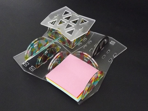Imagen 4 de 6 de Organizador Para Escritorios Modular Kit Oficina