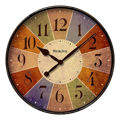 Westclox  reloj De Pared Redondo 12 inch Color