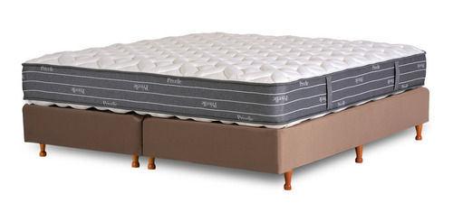 Sommier La Cardeuse Privelle Queen 200x160cm marrón