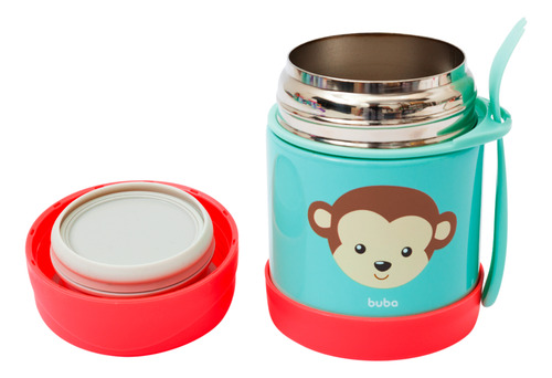 Pote Térmico Feito Em Aço Inoxidável Buba 320ml Resistente