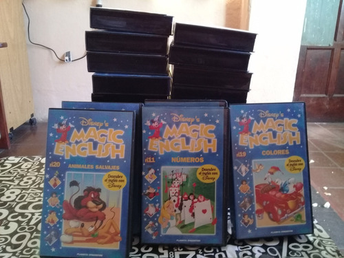 Videos 25 Unidades En Vsh De Disney En Ingles