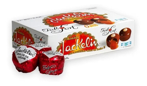 Jackelin Bombon Chocolate X 30un - Barata La Golosineria