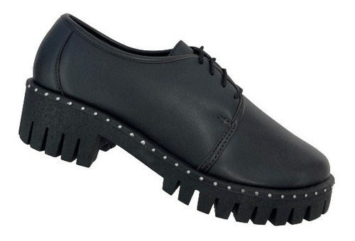 Zapato Casual Dama Felipe Rentería Moda Escolar Agujetas