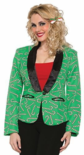 Disfraz Mujer - Forum Novelties Women's Candy Cane Blazer Su