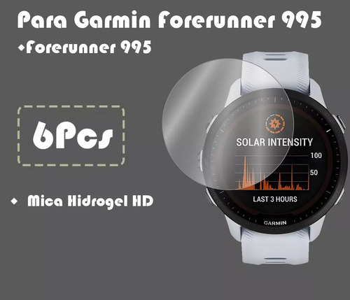 Mica Hidrogel Compatible Con Garmin Forerunner 955 / Solar
