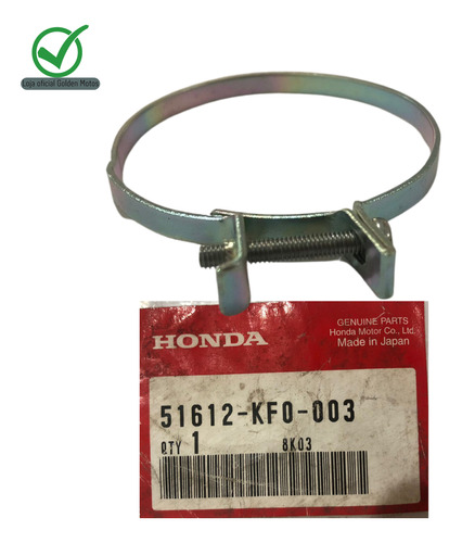 Presilha Coifa Garfo Dianteiro Crf 250f 2019 Original Honda