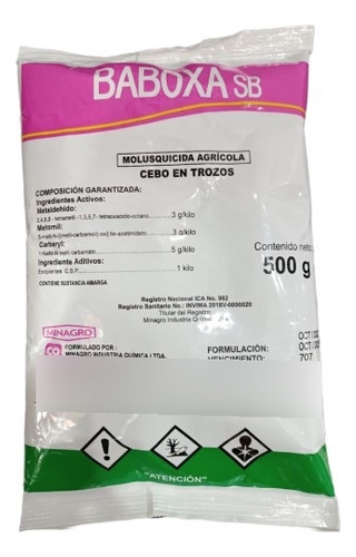 Veveno  Para Caracol Africano 300g