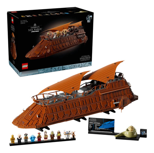 Lego Barcaza Jabba 75397 + Láser Luke Skyw 40730 Ed Limitada