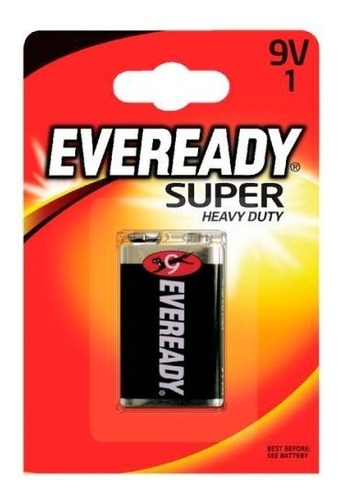 Bateria 9v Eveready Pila Super Oferta!!