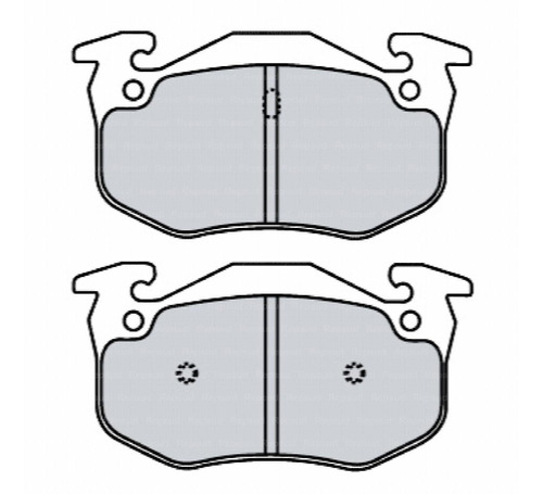 Pastillas De Freno Traseras Peugeot 206 1.6 2005