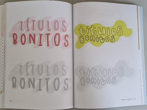 Apuntes Bonitos [ Karla S Notes ] Lettering Bullet Journal | Envío gratis
