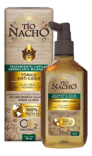 Tío Nacho - Tratamiento Capilar Herbolaria Milenaria 90 Ml