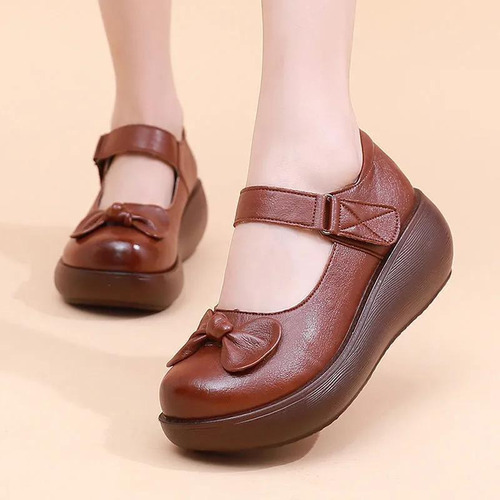 Zapatos De Vestir Escolares Para Niñas Mary Jane Flats [u]