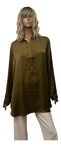 Camisa Verde Oliva - Ted Bodin 46