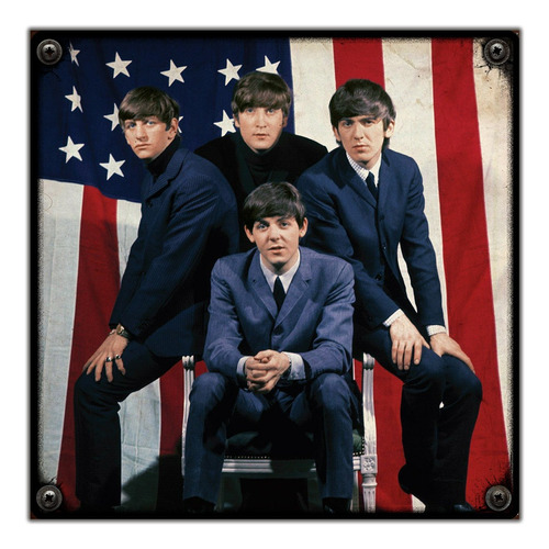 #30 - Cuadro Decorativo Vintage / The Beatles