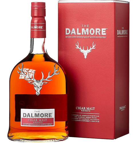 Imagen 1 de 6 de Whisky The Dalmore Cigar Malt Reserve 1000ml En Estuche