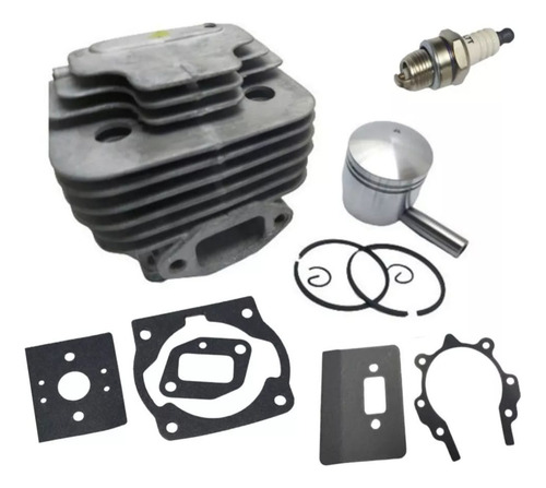 Camisa+ Pistão+aneis 44mm Para Roçadeira Terra 52cc