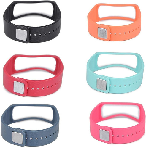 Mallas Para Reloj Samsung Galaxy Gear Fit Sm-r350 (x6)