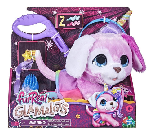 Furreal Friends Glamalots Perro Unicornio Paseo Hasbro E1544