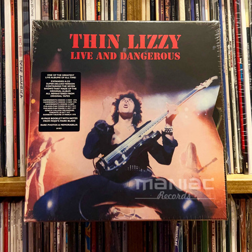 Thin Lizzy Live & Dangerous Cd Box Set