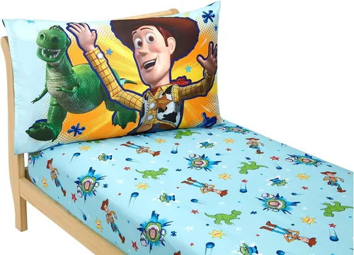 Disney Toy Story Sabana Funda Almohada D Cuna O Cama Infanti