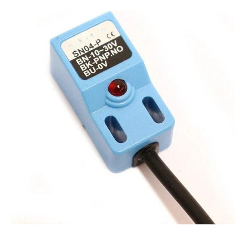 Sensor Indutivo Sn04 P/ Pnp - Normalmente Fechado 4mm
