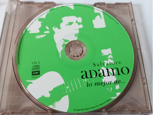 Salvatore Adamo Lo Mejor (cd N2) 24 Canciones Sin Carátula 