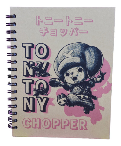 Cuaderno De Chopper De One Piece