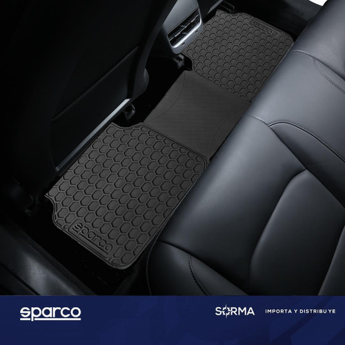 Imagen 4 de 10 de Cubre Alfombra Auto Camioneta Universal Sparco 3 Piezas