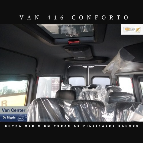 Imagem 9 de 12 de Mercedes-benz Sprinter Van 16 Lugares Luxo 2021