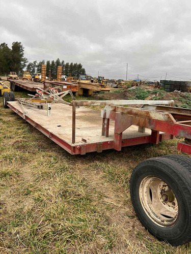 Tráiler Carreton Deprimido 8tn Dobke Eje Envios Al Pais