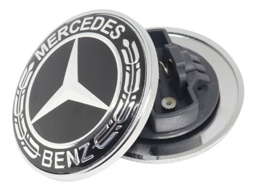 Emblema Mercedes Benz Clase C E Black Edition Capot