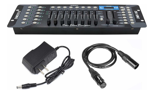 Consola Dmx Consola 192ch Dmx512 Con Cable De Señal Dmx D