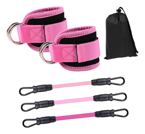 Set De Bandas Elásticas Para Fortalecer Tobillos Y Piernas