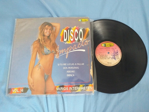 Disco Impacto Vol 14 Lp Discos Victoria 1992 Albert Méndez 