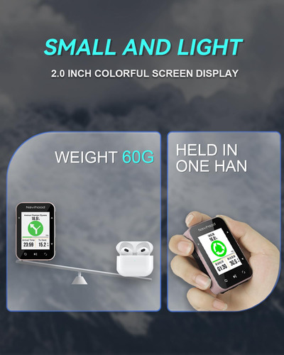 Computadora Para Bicicleta Gps Pantalla Color Inalambrica Ip