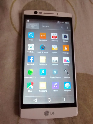 Celular LG V10 4gb Ram 64gb Blanco Cámara 16 Mp   Como Nuevo