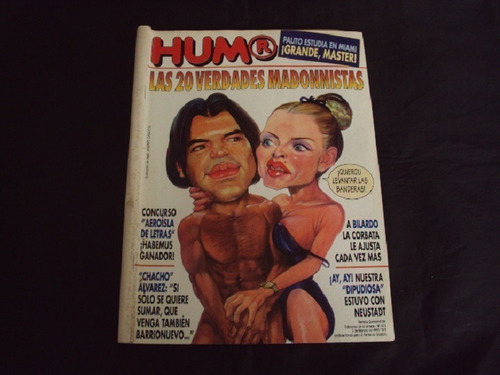 Revista Humor # 470 - Tapa Antonio Banderas Y Madonna